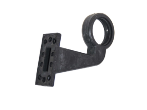 Gylle rubber mounting foot 165mm angled - for Danish side lamp - to be used for Gylle, Strands Viking LED and WAŚ - EAN: 7392847209115