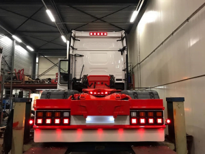Danish rear bumper with STRANDS IZE LED taillights - EAN: 7323030001216
