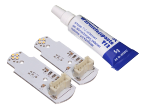 MAN LED dagrijverlichting oranje - voor MAN TGS, TGA, TGX - bouwjaar 2017+ - MAN TG2 LED DRL unit - EAN: 6090536033027