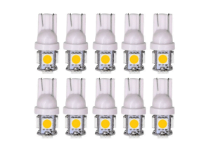 T10 led lamp warm wit 24V - voordeelverpakking 10 stuks - voor 24 volt gebruik - EAN: 6090536889839
