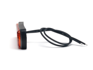 WAŚ W189 LED marker lamp for 12 and 24 volt use - orange - side marking EAN: 5901323182266