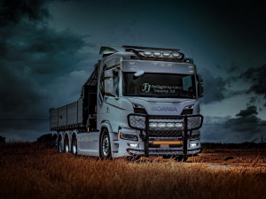 Scania Next Gen with Siberia LED bar 42'' double row - 412w - EAN: 7323030183820