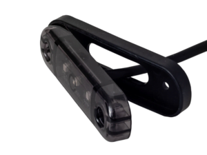 Strands Dark Knight markeringslamp rood met 3 LED's - geschikt voor 12 & 24 volt gebruik - voor auto, aanhanger, vrachtwagen, trailer, camper en meer - EAN: 7323030187118