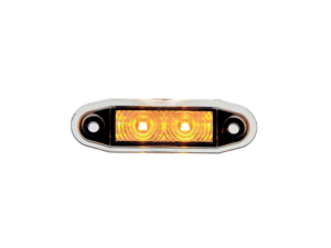 Boreman Easy Fit LED markeringslamp ORANJE - geschikt voor 12 & 24 volt gebruik - EAN: 5391528111084