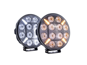Swedstuff LDL-03 Vollstrahler LED rund - 7 Zoll - für 12 und 24 Volt Betrieb - EAN: 7323030185756