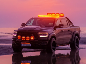 Strands Cruise Light LED zwaailampbalk 92cm - LED Roof Bar voor 12 & 24 volt gebruikt - EAN: 7350133811213