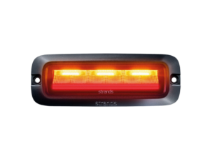 Strands Siberia MO rear light 30W with LED flash - LED 4 chamber rear light for 12&24 volt use - with separate mounting frame - EAN: 7350133814603 - STRANDS SKU: 809225