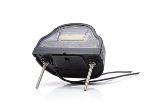 WAŚ W88 LED kenteken lamp - nummerplaat verlichting voor 12 & 24 volt - geschikt voor auto, aanhanger, tractor, camper, caravan, vrachtwagen en meer - EAN: 5901323111877