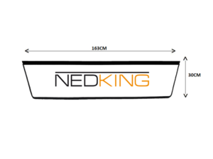Nedking LED lichtplaat voor DAF XF 105 en 106 - geschikt voor Super Space Cab / SSC - afmetingen 163 x 30 cm