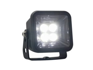 Strands Dark Knight Fortex LED Arbeitsleuchte mit 3 Farben WEISS – Arbeitsleuchte mit bernsteinfarbenem Standlicht, geeignet für 12- und 24-Volt-Betrieb – EAN: 7323030001131