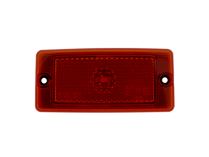 M-LED classic Begrenzungsleuchte ROT – VOLLSTÄNDIGE LED-Blockleuchte für beispielsweise einen Lichtbalken oder Seitenschweller für PKW, Transporter, LKW und mehr – mit ECE R148- und ECE R150-Gütezeichen – Begrenzungsleuchte für 12- und 24-Volt-Betrieb – ersetzt Hella 2TM 004 361-021 - M-LED ZM367