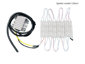 LED-Streifen für Spoilermodell-Leuchtkasten mit einer Länge von 110 cm – passend für Leuchtkasten von IllumiLED und Nedking – funktioniert mit 12 und 24 Volt – wird mit POWERUNIT geliefert – EAN: 6438203003124