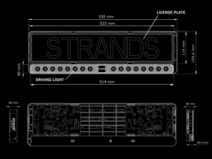 Abmessungen ADL89138 - Strands 809138 - EAN: 7323030191689