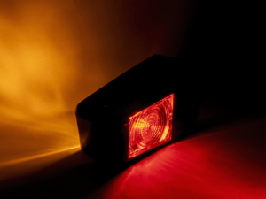 Old School Scania 2-series LED top lamp MULTI COLOR LEFT - NEDKING LED top lamp for a truck cabin - MULTI COLOR parking light RED-WHITE - RED-AMBER - AMBER-WHITE - AMBER-AMBER