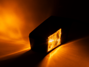 Old School Scania 2-series LED top lamp MULTI COLOR LEFT - NEDKING LED top lamp for a truck cabin - MULTI COLOR parking light RED-WHITE - RED-AMBER - AMBER-WHITE - AMBER-AMBER