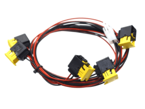 MTRS-Kabelbaum für 5 Sonnenblendenlampen – mit Original-Scania-Stecker am Eingang – EAN: 7423515596562