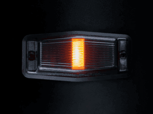 Strands IZE LED Black Bullet LED double burner with flash - DUAL COLOR LED double burner with warning lamp and smoke glass - suitable for 12 and 24 volt use - EAN: 7323030192266