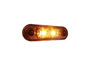 M-LED Markierungsleuchte - leuchtend orange - geeignet für 12 und/oder 24 Volt Betrieb - ZM396 - 2 LED Weichen