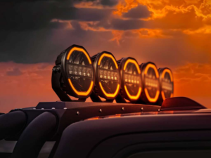 Strands Siberia Skylord 7 inch spotlight - two-tone position light - suitable for 12 and/or 24 volt use - Strands 270947 - 11 LED points - EAN: 7350133818359