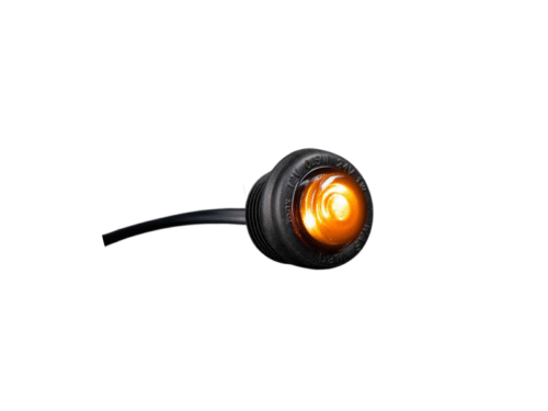 Freedom Black Raven positielicht - oranje - geschikt voor 12 en / of 24 volt gebruik - Strands 800431 - smoke lens - EAN: 7323030192013
