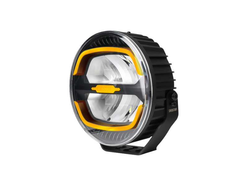 Swedstuff spotlight DL 9 inch - two-tone position light - suitable for 12 and/or 24 volt use - 6 LED points - EAN: 7323030193485