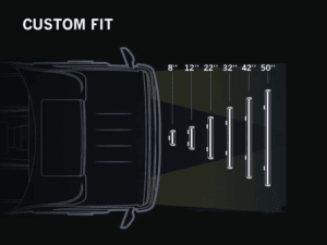 LED beam for car, truck, camper or other type of vehicle