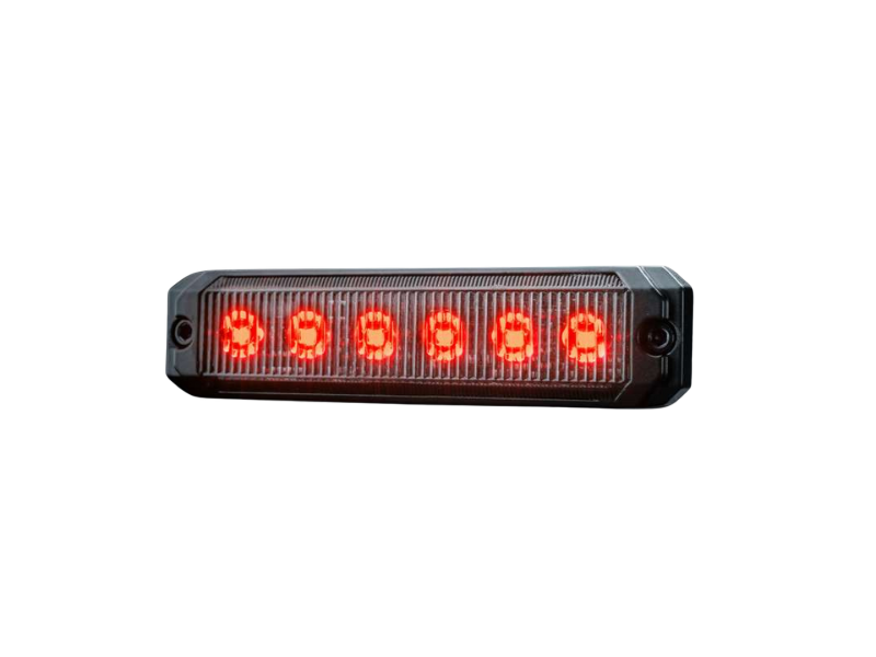 Dark Knight SM6 Positionsleuchte - rot - geeignet für 12 und / oder 24 Volt Betrieb - Strands 809513 - 6 LED Punkte - EAN: 7323030193164