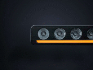 Strands 809452 - 11.000 Lumen - led-Leiste - Positionslicht weiß/orange - IP68, IP69K - ECE R148, ECE R149 - 12 & 24 Volt - Nuuk D-Line - 20"