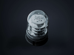 Big Energy rotating beacon XL CLEAR - ECE R65 approval - 12&24 volt - 24 LED's - Strands 850971