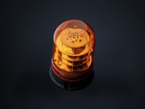 Big Energy zwaailamp XL ORANJE - ECE R65 goedkeur - 12&24 volt - 24 LED's - Strands 850972