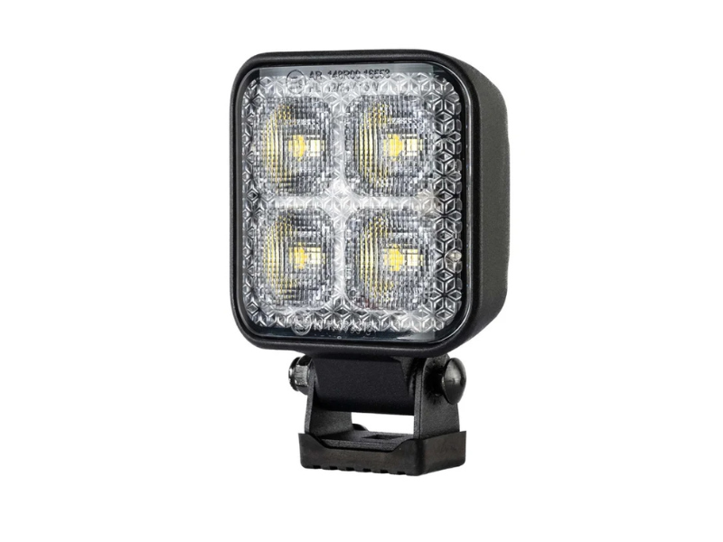 Tralert APEX work lamp 18W square - 12 LED's - 2929 Lumen - IP69K - ECE R10 - ECE R148 - EAN: 8720364583095