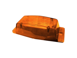 M-LED dubbelbrander classic - ZM392 - old school look - E9 keurmerk - oranje lens - geschikt voor 12 en 24 volt - LED markering