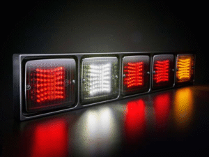 Strands IZE LED frame 5 gaten - 800640 - ABS kunststof