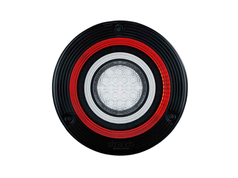 Strands FOR9T Orbi mist - achteruitrijlicht - ECE R148 - 800652 - 3 kamer LED achterlicht - geschikt voor 12&24V - IP67